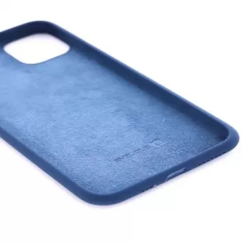 Connect Apple iPhone 11 Pro Max Θήκη Soft με Βάση Μπλε του Μεσονυκτίου
