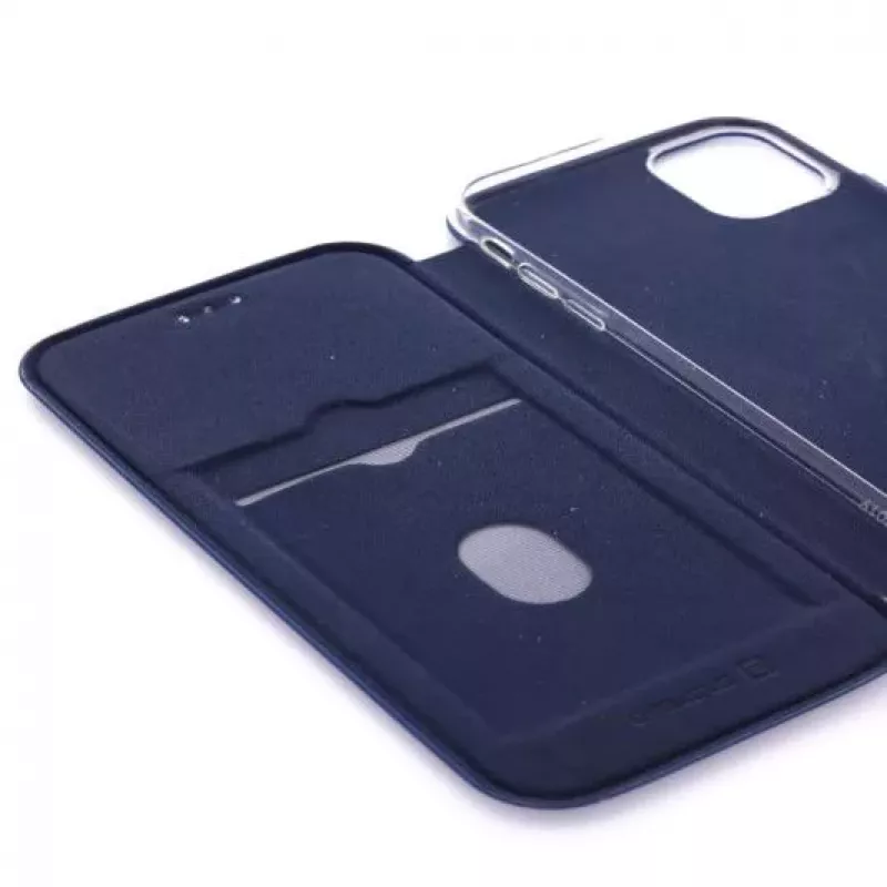 Evelatus Apple iPhone 11 Pro Θήκη Βιβλίου Σκούρο Μπλε