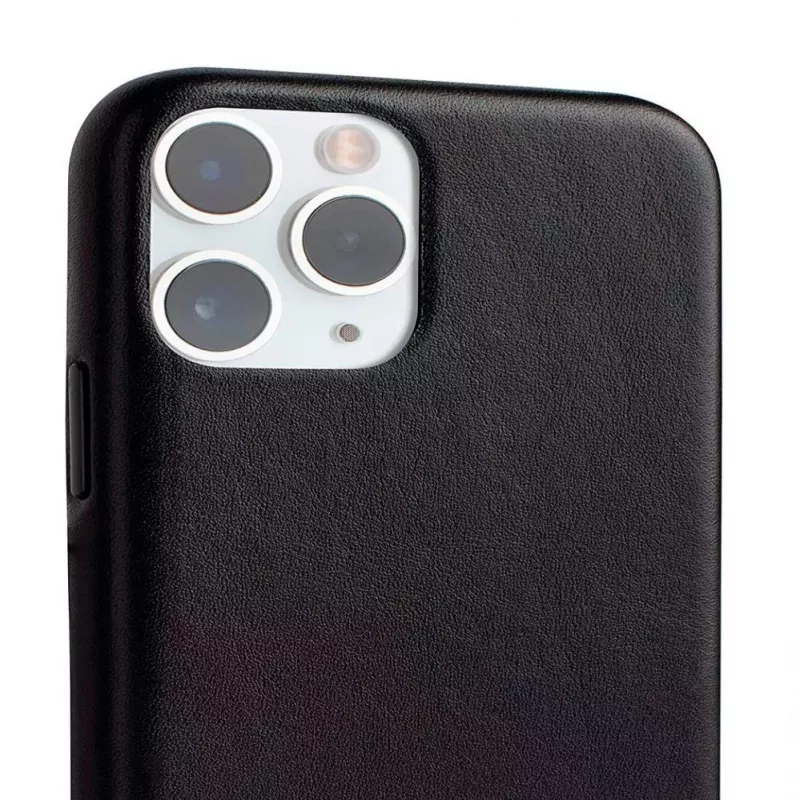 Evelatus Apple iPhone 11 Pro Max δερμάτινη θήκη μαύρο