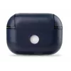 Evelatus Apple AirPods Pro δερμάτινη προστατευτική θήκη σκούρο μπλε