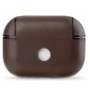 Evelatus Apple AirPods Pro δερμάτινη προστατευτική θήκη καφέ
