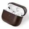 Evelatus Apple AirPods Pro δερμάτινη προστατευτική θήκη καφέ