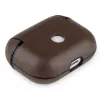 Evelatus Apple AirPods Pro δερμάτινη προστατευτική θήκη καφέ