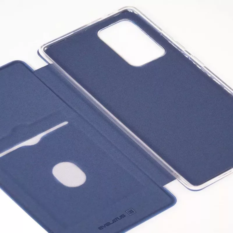 EVELATUS Huawei P40 Book Case σκούρο μπλε