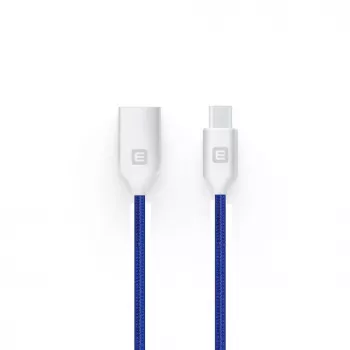 Evelatus Καλώδιο Micro-USB EDC04 μπλε 1m