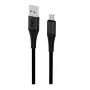 iLike Καλώδιο φόρτισης για MicroUSB ICM01 μαύρο