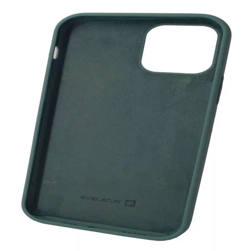 Evelatus Apple iPhone 12/12 Pro Premium Soft Touch Silicone Θήκη Pine Green