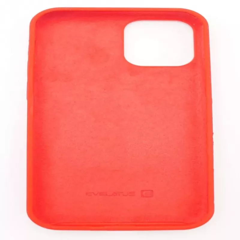 Evelatus Apple iPhone 12 Pro Max Premium Soft Touch Silicone Θήκη Έντονο κόκκινο
