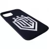 Evelatus iPhone 12 Pro θήκη σιλικόνης Soft Touch DR Logo N1 λευκό μαύρο