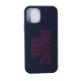 Evelatus iPhone 12 Pro θήκη σιλικόνης Soft Touch DR Logo N2 κόκκινο μαύρο