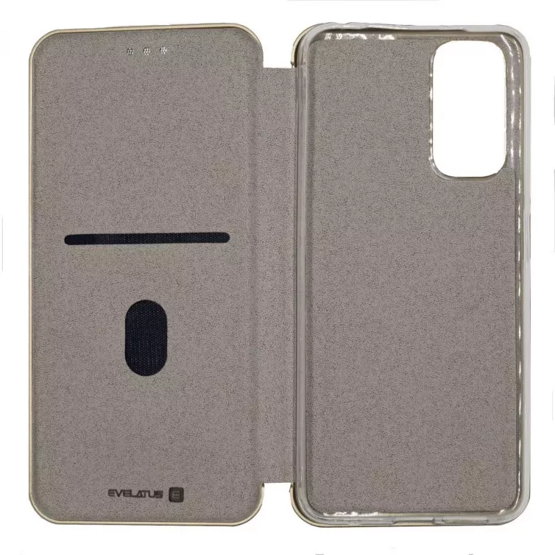 Evelatus Samsung Galaxy A02s Book Θήκη Χρυσό