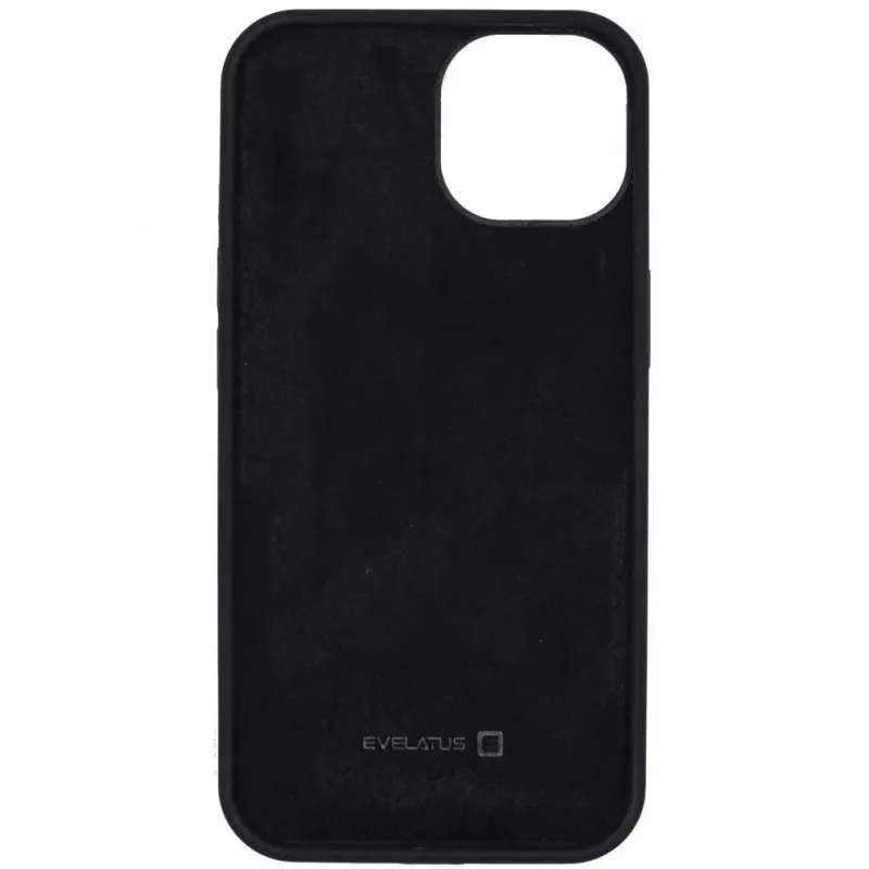 Evelatus Apple iPhone 13 Premium Soft Touch Θήκη Σιλικόνης Μαύρο