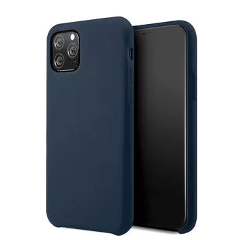 iLike Samsung S21 FE Silicone Lite Θήκη μπλε ναυτικό