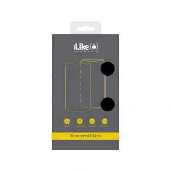 iLike Samsung Galaxy A73 5G 2.5D Silk Full Glass Προστασία Οθόνης