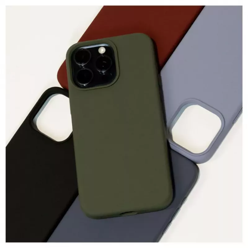 Evelatus Apple iPhone 14 Plus 6.7 Premium Soft Touch Θήκη Σιλικόνης Midnight Blue
