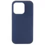 Evelatus Apple iPhone 14 Pro 6.1 Premium Soft Touch Θήκη Σιλικόνης Deep Navy