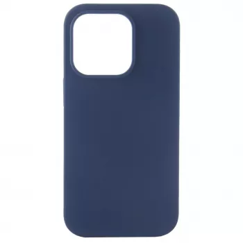 Evelatus Apple iPhone 14 Pro Max 6.7 Premium Soft Touch Θήκη Σιλικόνης Deep Navy