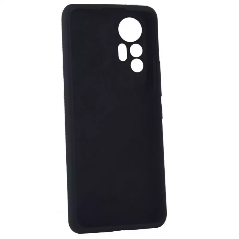 Evelatus Xiaomi 12 Lite Premium Soft Touch Θήκη Σιλικόνης Μαύρο
