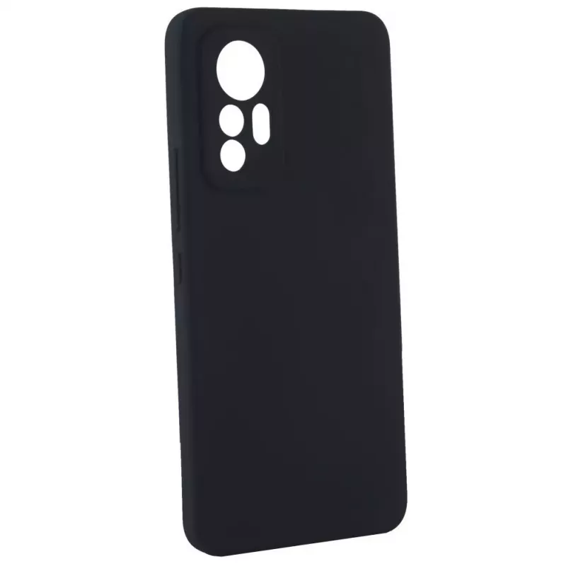 Evelatus Xiaomi 12 Lite Premium Soft Touch Θήκη Σιλικόνης Μαύρο