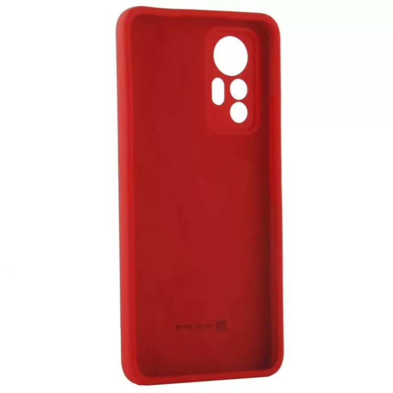 Evelatus Xiaomi 12 Lite Premium Soft Touch Θήκη Σιλικόνης Κόκκινο