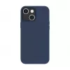 Evelatus Apple iPhone 14 Plus Θήκη Γνήσιου Δέρματος με MagSafe Μπλε