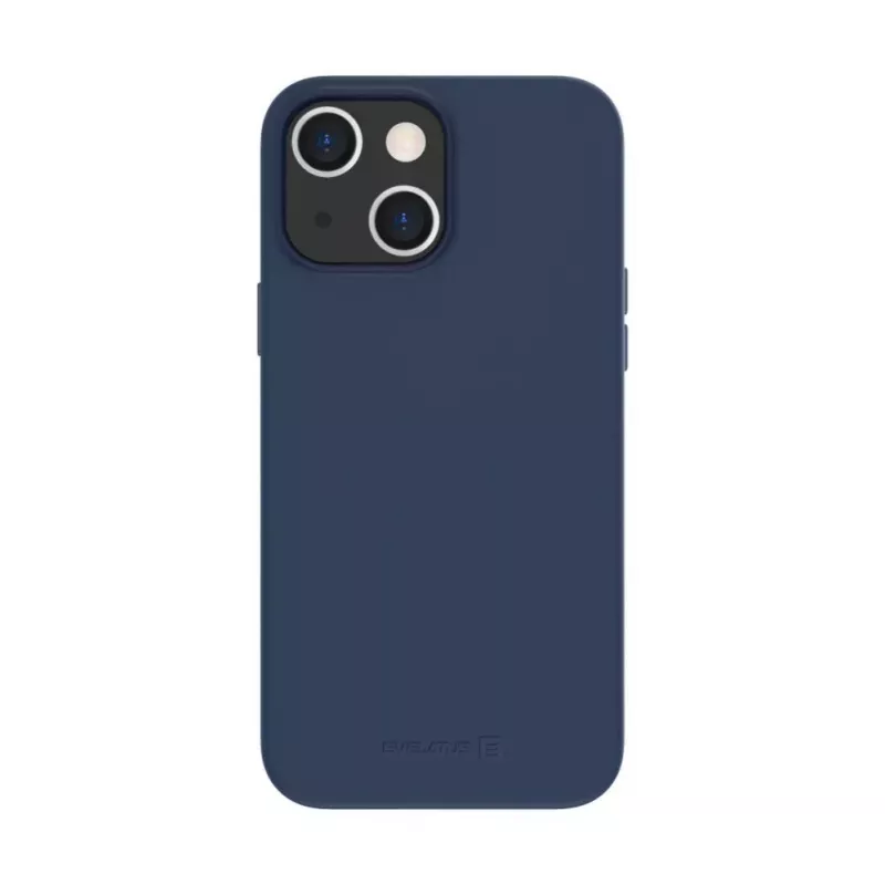 Evelatus Apple iPhone 14 Plus Θήκη Γνήσιου Δέρματος με MagSafe Μπλε