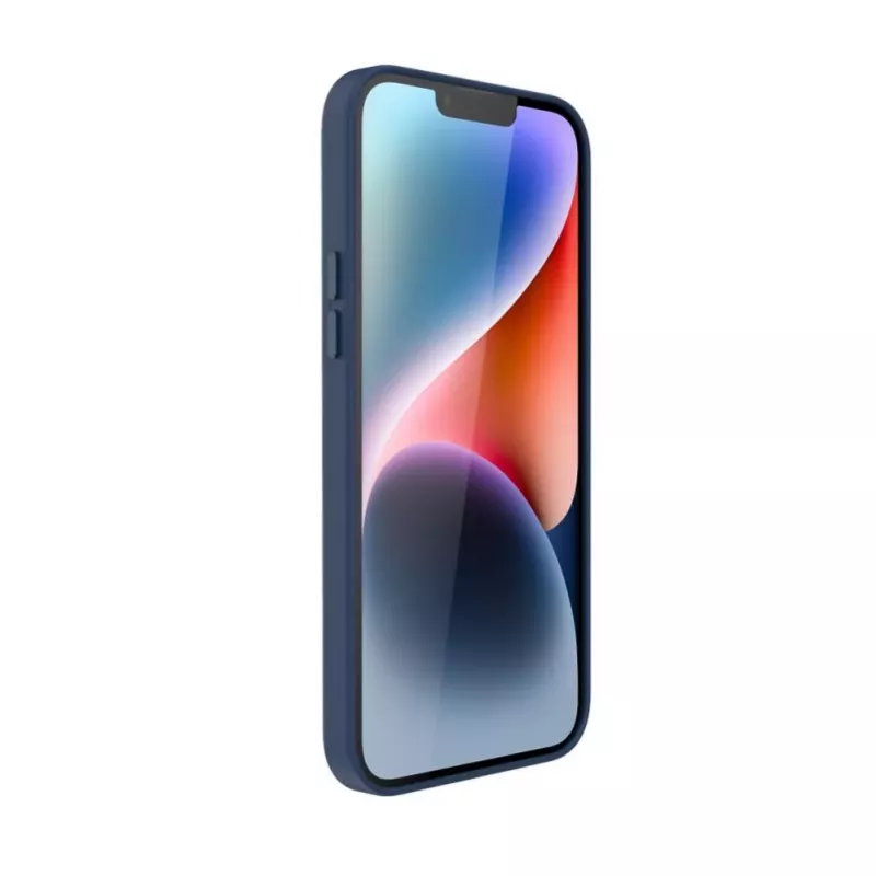 Evelatus Apple iPhone 14 Plus Θήκη Γνήσιου Δέρματος με MagSafe Μπλε