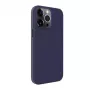 Evelatus Apple iPhone 14 Pro Max Θήκη Γνήσιου Δέρματος με MagSafe Μπλε