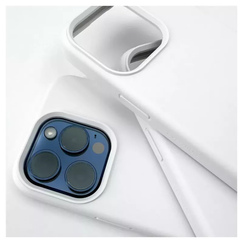 Evelatus Apple iPhone 14 Pro Premium Soft Touch Θήκη Σιλικόνης Λευκή