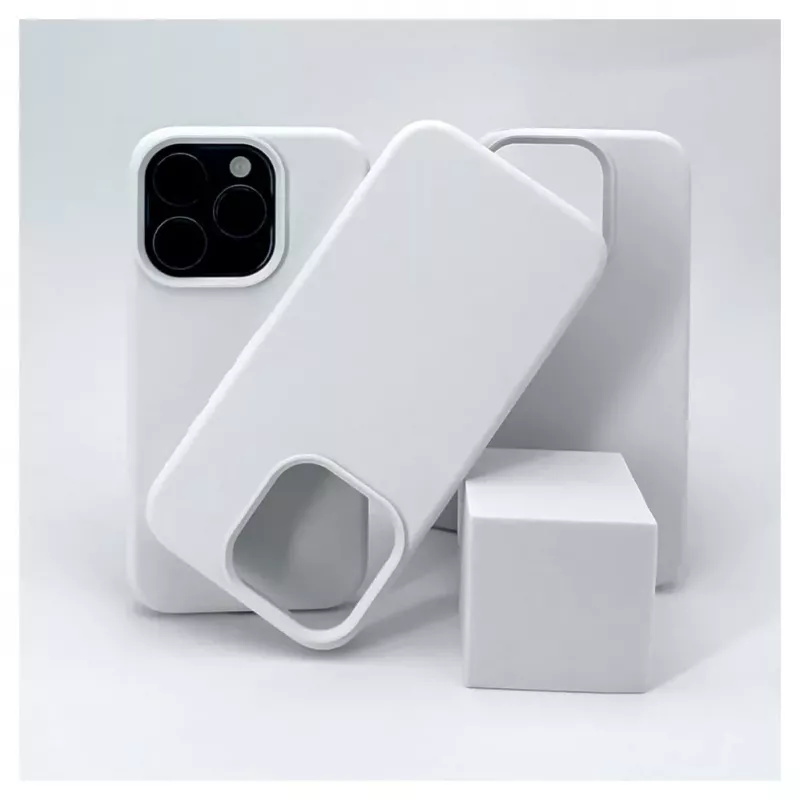 Evelatus Apple iPhone 14 Pro Premium Soft Touch Θήκη Σιλικόνης Λευκή