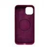 Evelatus Apple iPhone 14 Plus Premium MagSafe Soft Touch Θήκη Σιλικόνης Plum