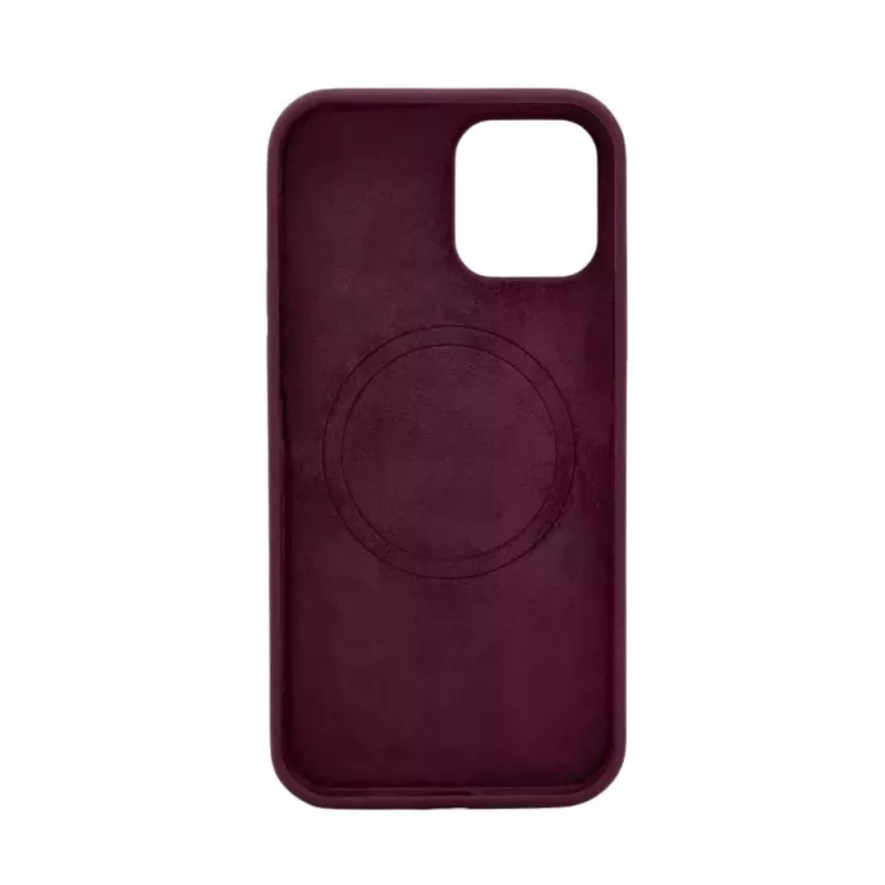 Evelatus Apple iPhone 14 Pro Premium Magsafe Soft Touch Θήκη Σιλικόνης Plum