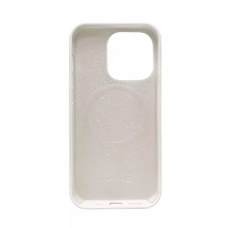 Evelatus Apple iPhone 14 Pro Premium MagSafe Soft Touch Θήκη Σιλικόνης Λευκή