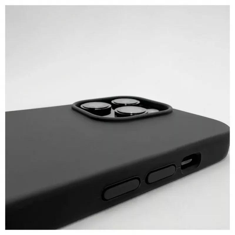 Evelatus Apple iPhone 12 Pro Max Premium MagSafe Θήκη Σιλικόνης Soft Touch Μαύρο
