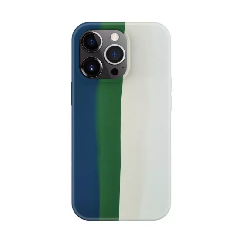 Evelatus Apple iPhone 14 Pro Max Θήκη σιλικόνης πολύχρωμο πράσινο