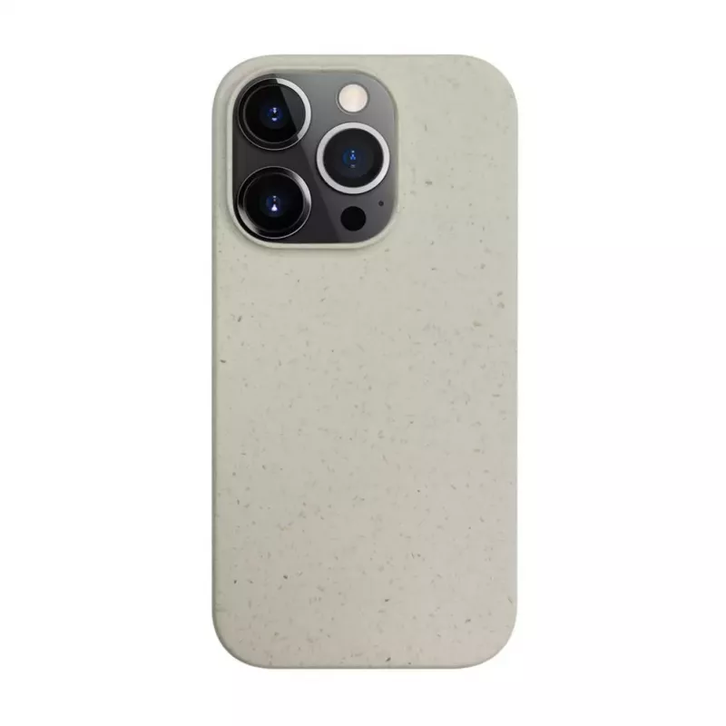 iLike Apple iPhone 13 Pro Θήκη σιλικόνης-πλαστικού Eco Print Design λευκό