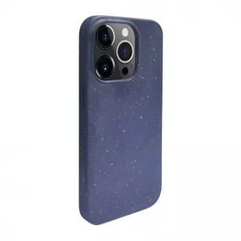 iLike Apple iPhone 13 Pro Max Θήκη σιλικόνης-πλαστικού Eco Print Design μπλε