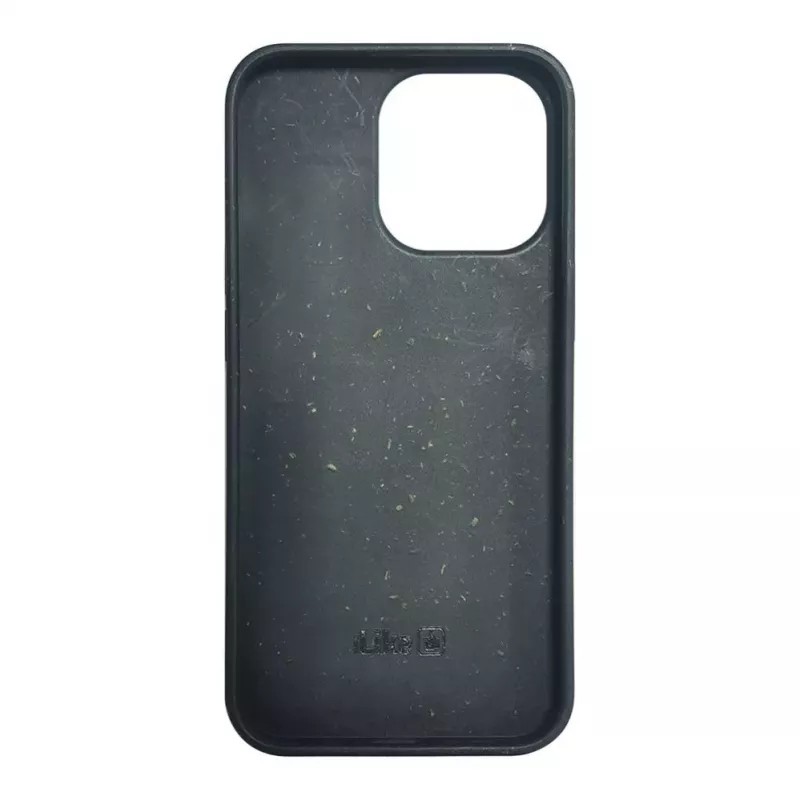 iLike Apple iPhone 14 Pro Max Θήκη σιλικόνης-πλαστικού Eco Print Design μαύρο