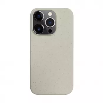 iLike Apple iPhone 14 Pro Max Θήκη σιλικόνης TPU Eco Print Design λευκό