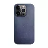 iLike Apple iPhone 14 Pro Θήκη σιλικόνης-πλαστικού Eco Print Design μπλε