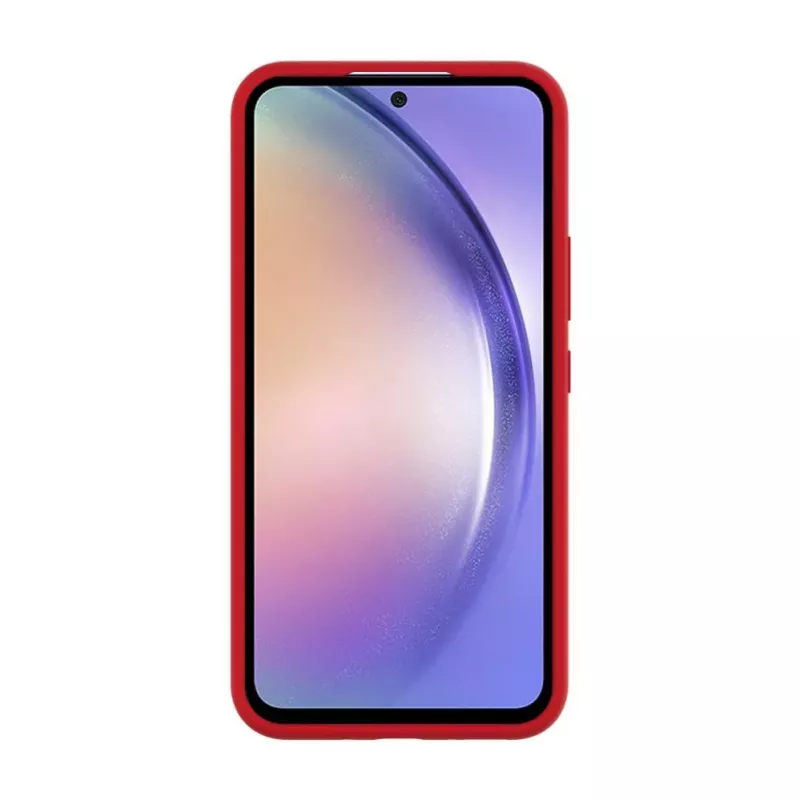 Evelatus Samsung Galaxy A54 Premium Soft Touch Θήκη Σιλικόνης Κόκκινο