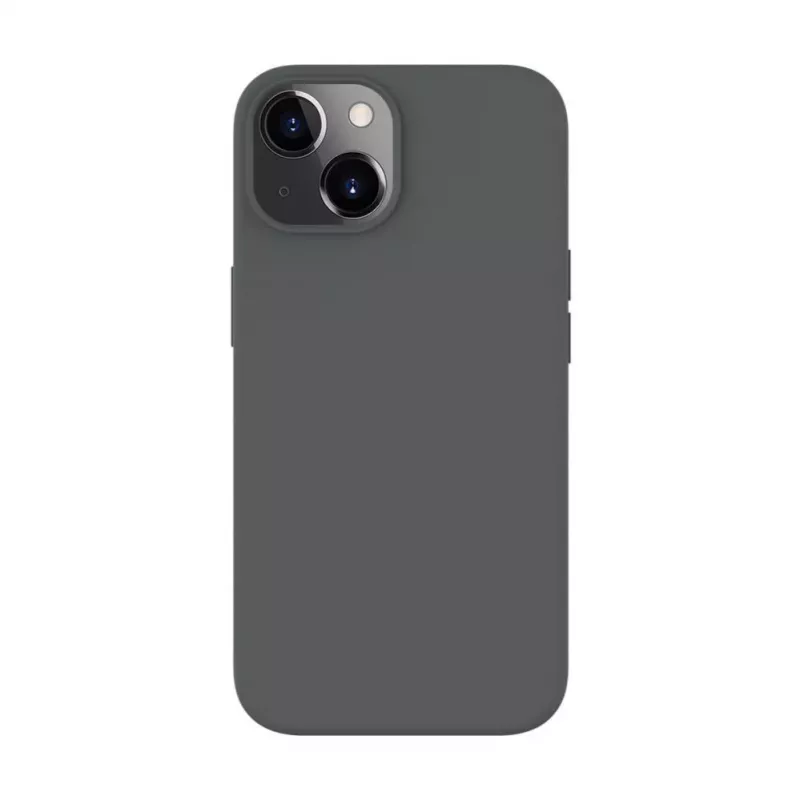 Evelatus Apple iPhone 13 Premium MagSafe Soft Touch Θήκη Σιλικόνης Ασημί