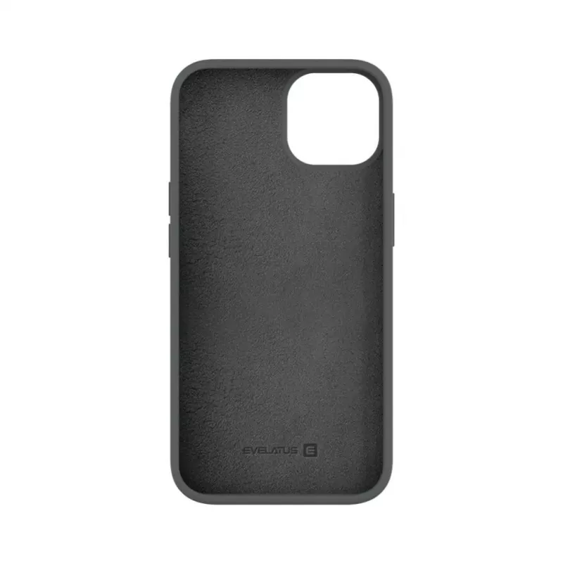 Evelatus Apple iPhone 13 Premium MagSafe Soft Touch Θήκη Σιλικόνης Ασημί