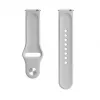 Evelatus Watch 22mm Silicone Loop Watch Strap (S/M 110mm) Γκρι