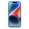Evelatus Apple iPhone 15 Premium Soft Touch Θήκη Σιλικόνης Cyan Blue