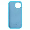 Evelatus Apple iPhone 15 Premium Soft Touch Θήκη Σιλικόνης Cyan Blue
