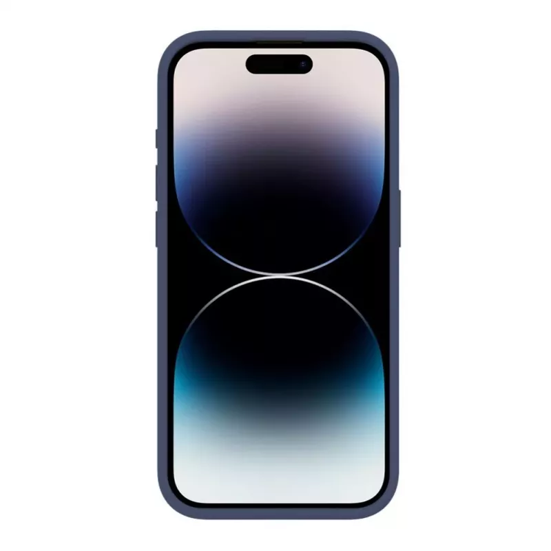 Evelatus Apple iPhone 15 Pro Premium Soft Touch Θήκη Σιλικόνης Midnight Blue