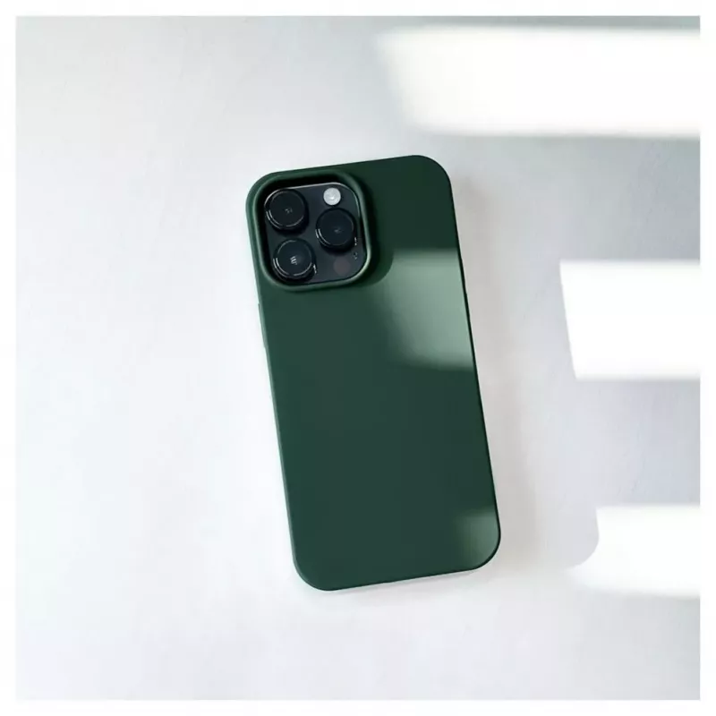 Evelatus Apple iPhone 15 Pro Premium Soft Touch Θήκη Σιλικόνης Dark Olive