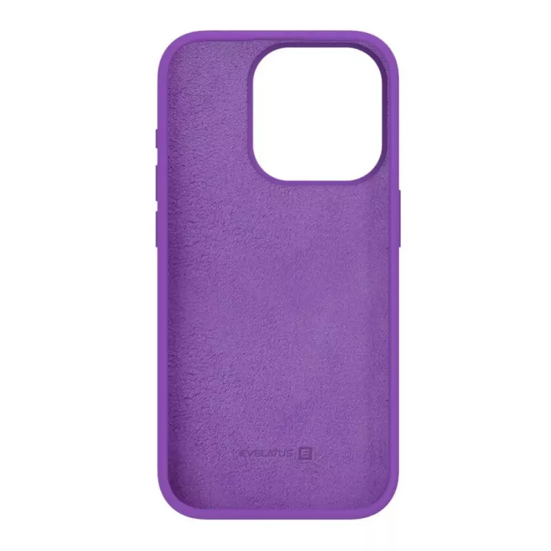 Evelatus Apple iPhone 15 Pro Max Premium Soft Touch Θήκη Σιλικόνης Deep Purple