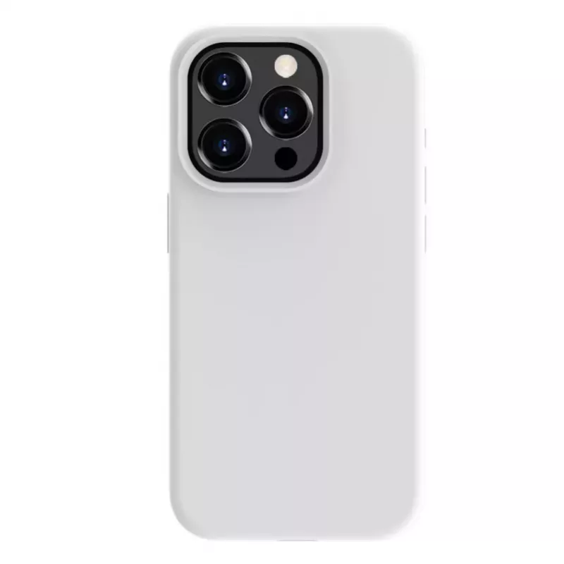 Evelatus Apple iPhone 15 Pro Max Premium Soft Touch Θήκη Σιλικόνης Λευκό